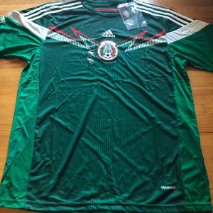 Adidas green soccer jersey